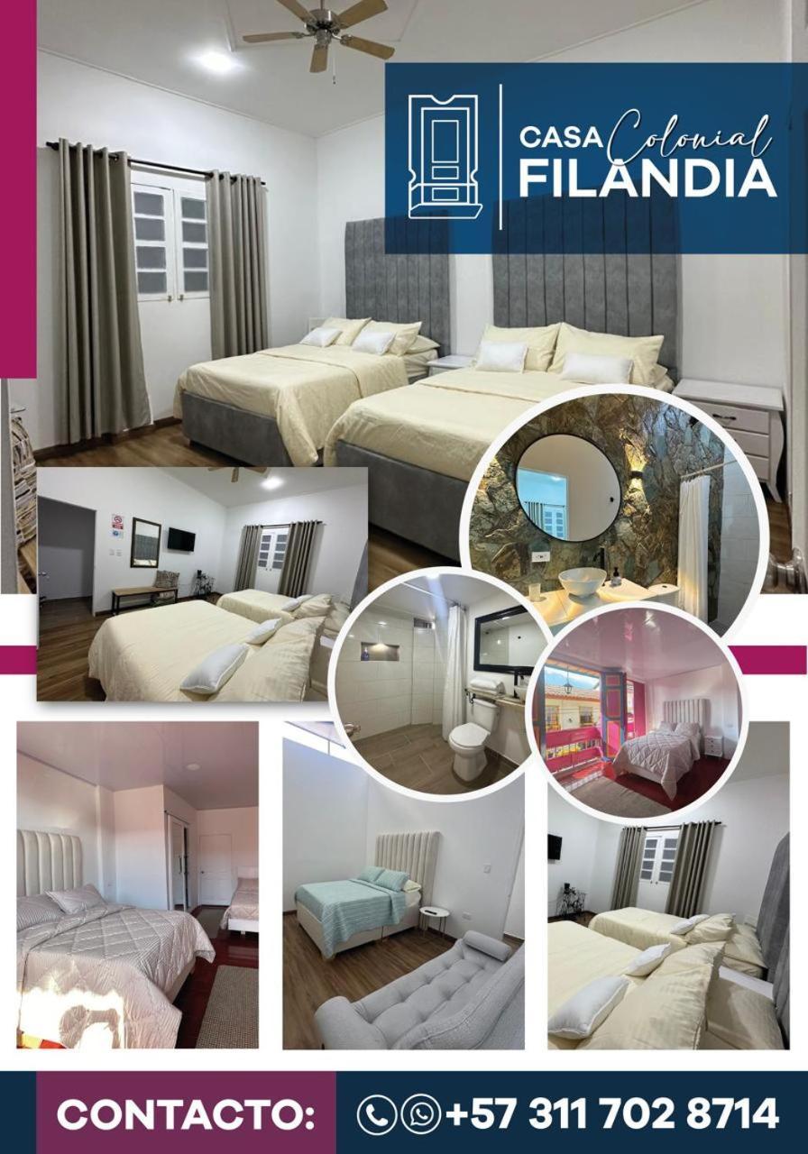 Appartement Casa Colonial Filandia Extérieur photo